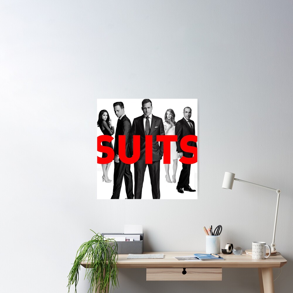 Suits (2011) TV Show Poster Framed or Unframed Glossy Poster (A4-210 × 297  mm Unframed) : Amazon.co.uk: Home & Kitchen