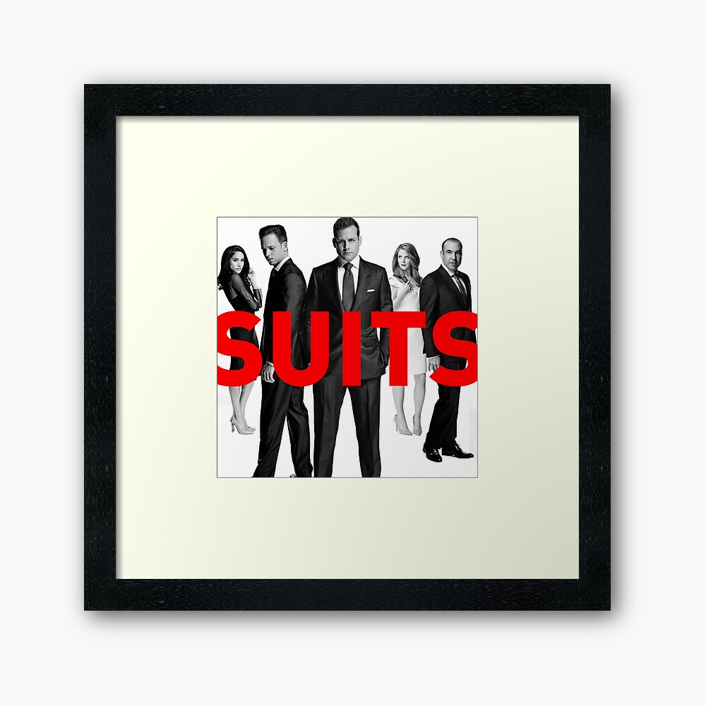 Suits - Harvey Specter Photo Limited Signature Edition Custom Frame | RARE-T