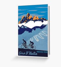 giro d italia Greeting Card