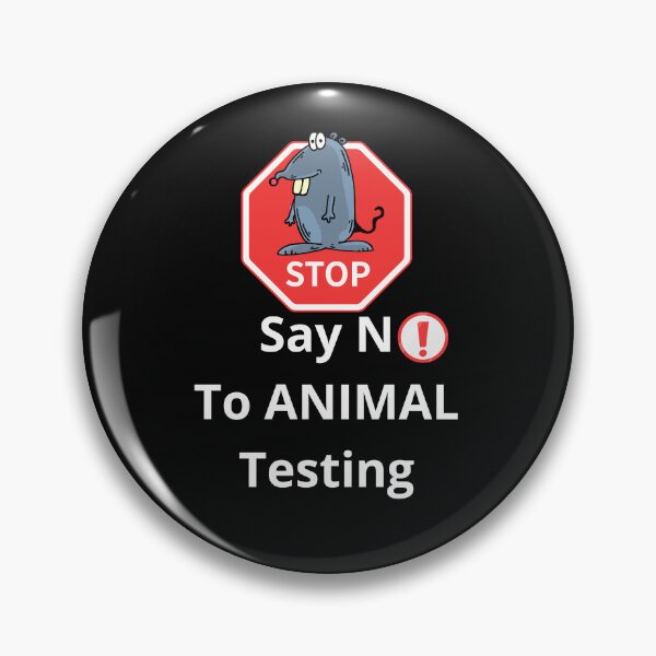 Item preview, Say No To Animal Testing Stop designed and sold by AgnesMBrae.