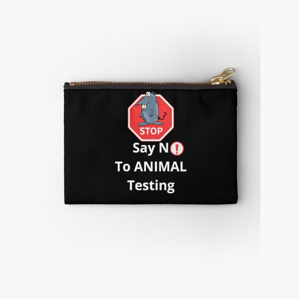 Item preview, Say No To Animal Testing Stop designed and sold by AgnesMBrae.