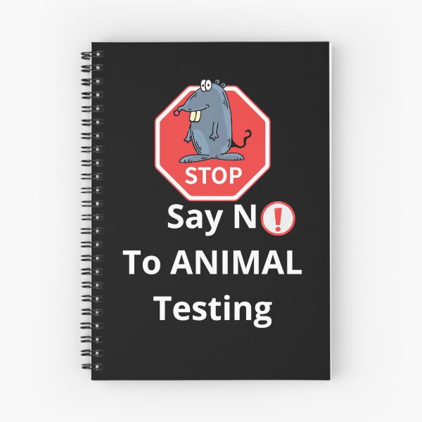 Item preview, Say No To Animal Testing Stop designed and sold by AgnesMBrae.