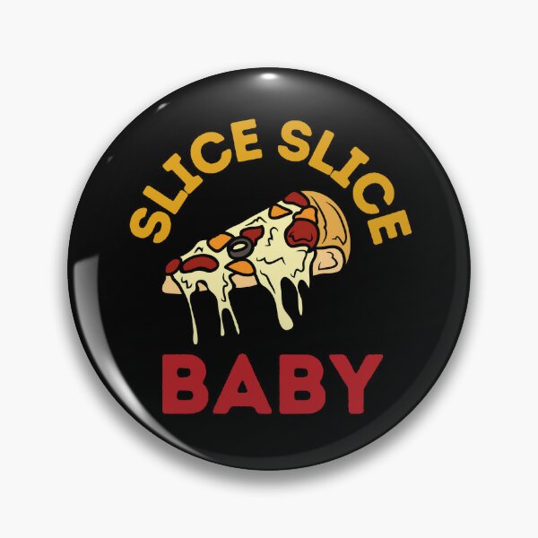 Cute Pizza Slice' Large Buttons