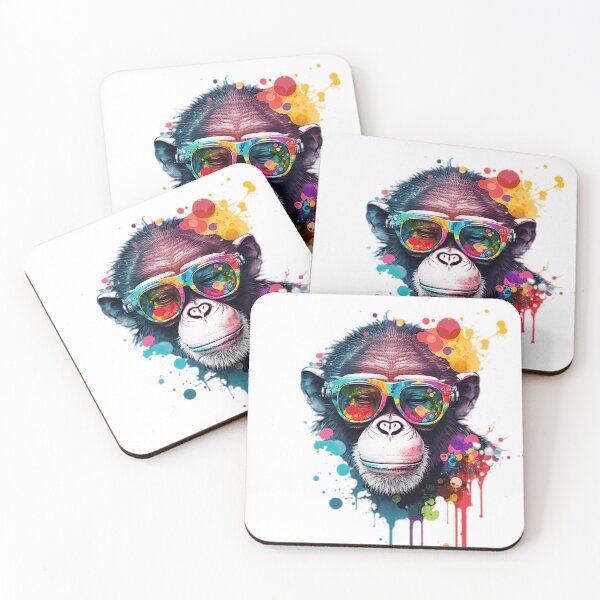 Item preview, Cool Monkey in Shades designed and sold by toticavalcanti.
