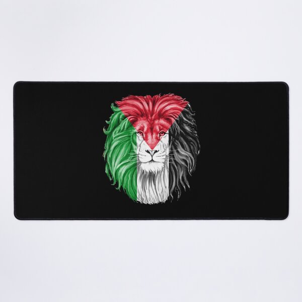 Item preview, Palestine Lion King Flag - Palestinian lion Free Palestine Free Gaza Palestine Flag designed and sold by Fun-World.