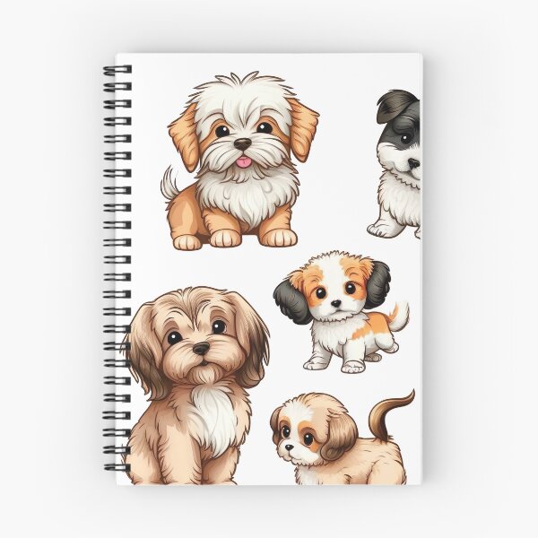 Item preview, Collection of puppy stickers designed and sold by mhart64.