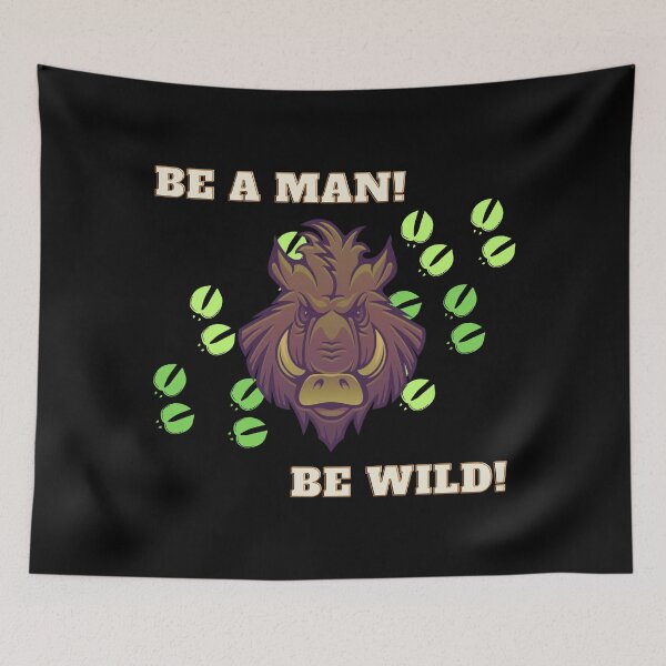 Item preview, BE A MAN! designed and sold by Ishnu.