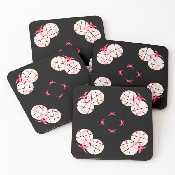 Item preview, red flower pattern designed and sold by Meo Design.