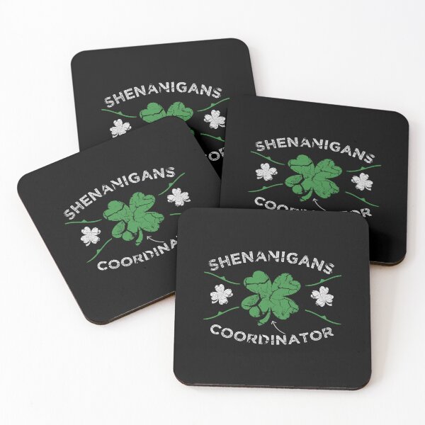 Item preview, Funny Shenanigans Coordinator Green Lucky Leaf designed and sold by MerchSpot.