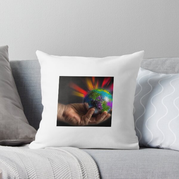 Item preview, The earth in a hand with color spectrum designed and sold by FSDI1.