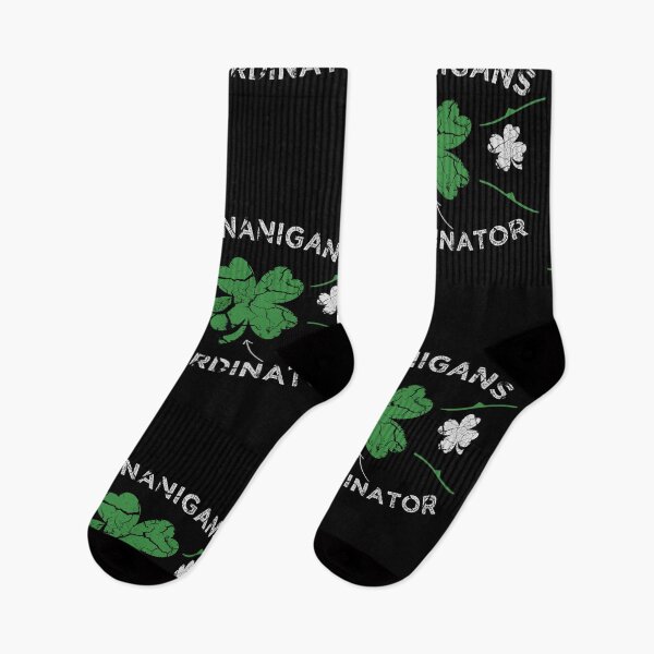 Item preview, Funny Shenanigans Coordinator Green Lucky Leaf  designed and sold by MerchSpot.
