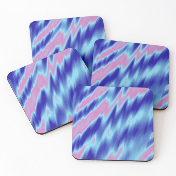 Item preview, Blue night Pink lights designed and sold by awsomepatterns.