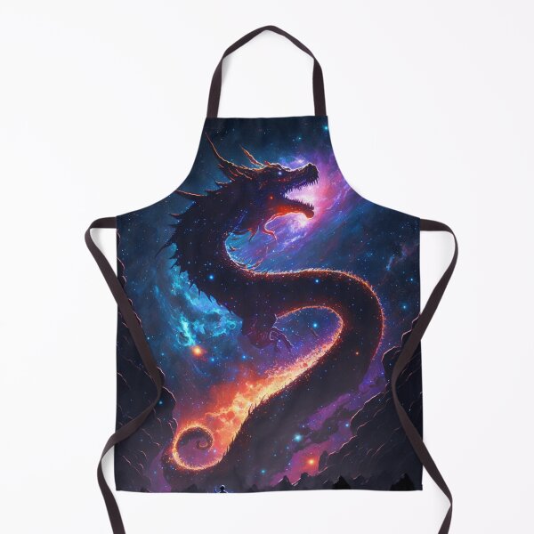 Item preview, Fantasy Space Dragon Serpent designed and sold by AIartCANVAS.