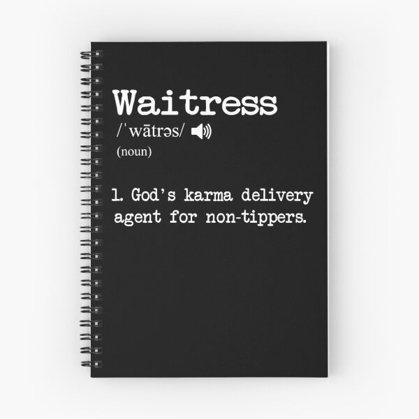 Item preview, Funny Waitress Tips Definition designed and sold by MrEddie10.