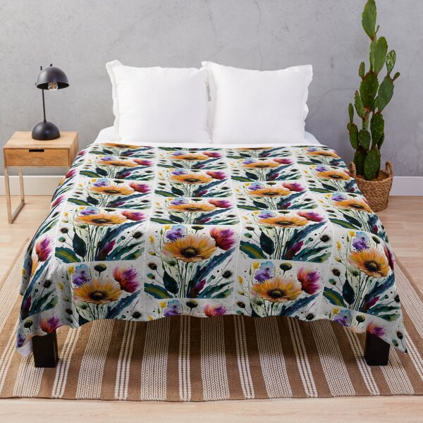 Item preview, Ai Flowers, Wild Flowers designed and sold by AiDiversify.