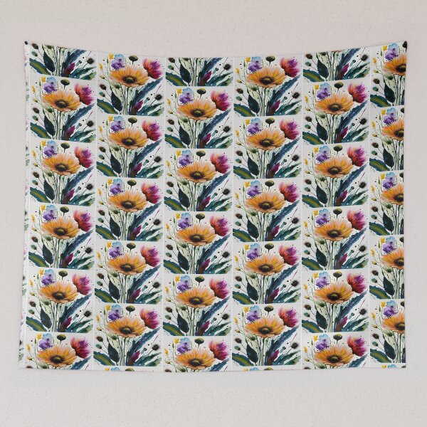 Item preview, Ai Flowers, Wild Flowers designed and sold by AiDiversify.