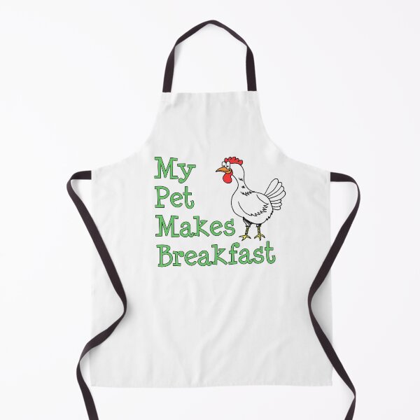 Item preview, My Pet Makes Breakfast Chicken Cartoon designed and sold by jaycartoonist.