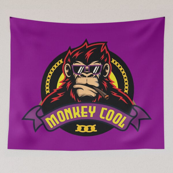 Item preview, Monkeying Around in Style, cool monkey. designed and sold by Design Universe.