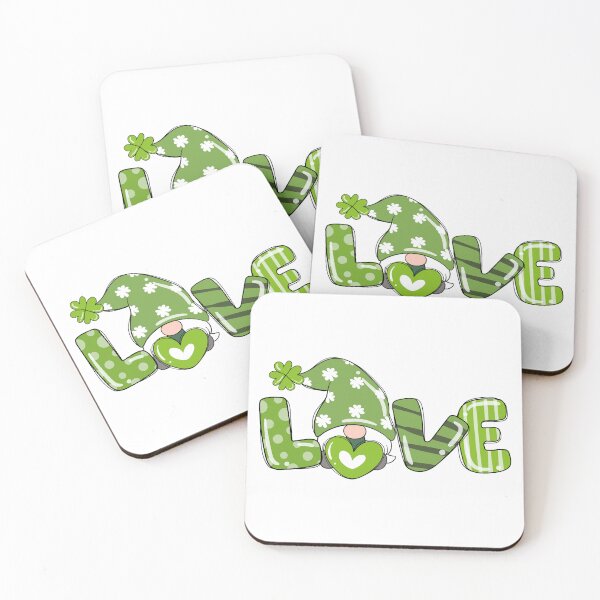 Item preview, St. Patrick's Day Love Gnome. designed and sold by MonkeyBizness.