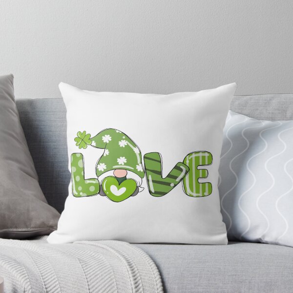 Item preview, St. Patrick's Day Love Gnome. designed and sold by MonkeyBizness.