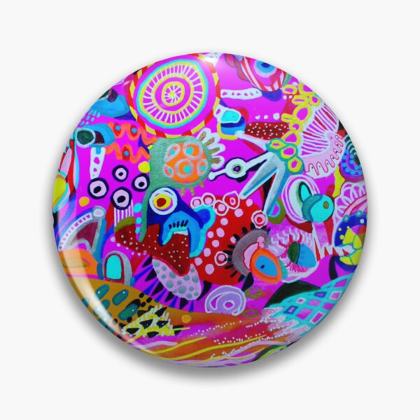 Item preview, 484. Artistic colorful ecstasy subconscious doodles designed and sold by Veera Zukova.