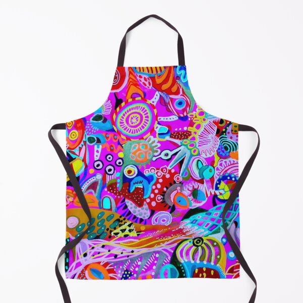 Item preview, 484. Artistic colorful ecstasy subconscious doodles designed and sold by Veera Zukova.