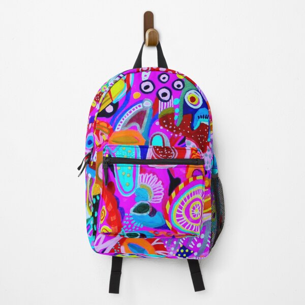 Item preview, 484. Artistic colorful ecstasy subconscious doodles designed and sold by Veera Zukova.