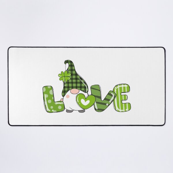 Item preview, St. Patrick's Day Love Gnome. designed and sold by MonkeyBizness.