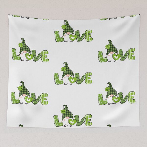 Item preview, St. Patrick's Day Love Gnome. designed and sold by MonkeyBizness.