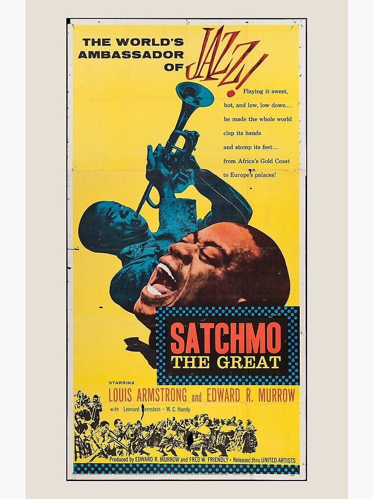 spejder Athletic smerte Louis Armstrong Poster Vintage" Greeting Card for Sale by naplage |  Redbubble