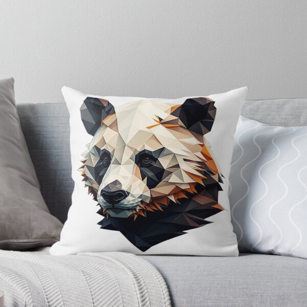 Item preview, polygon panda head designed and sold by OKR1M.