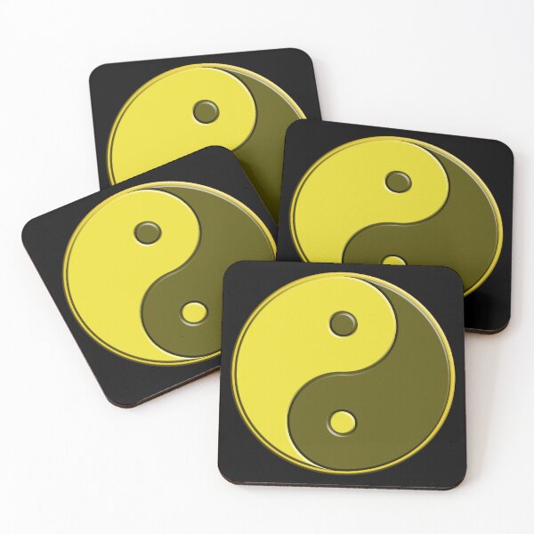 Item preview, Yellow Yin Yang designed and sold by TheirChoice.