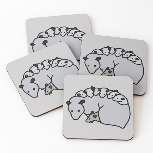 Item preview, Opossum with Babies designed and sold by AlexandriaEmaline.