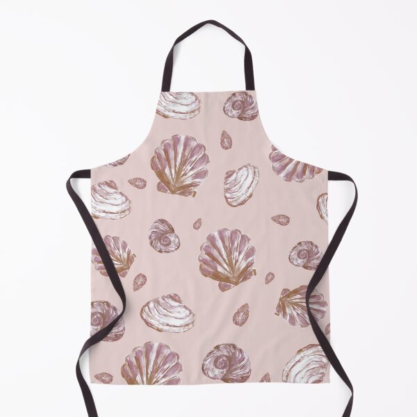 Item preview, Blush Pink Seashell Pattern designed and sold by Kristen Laczi.