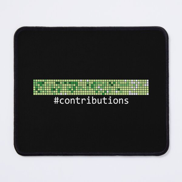 Aperçu de l'œuvre Logo Github: Contributions (édition noire) créée et vendue par hellkni9ht.