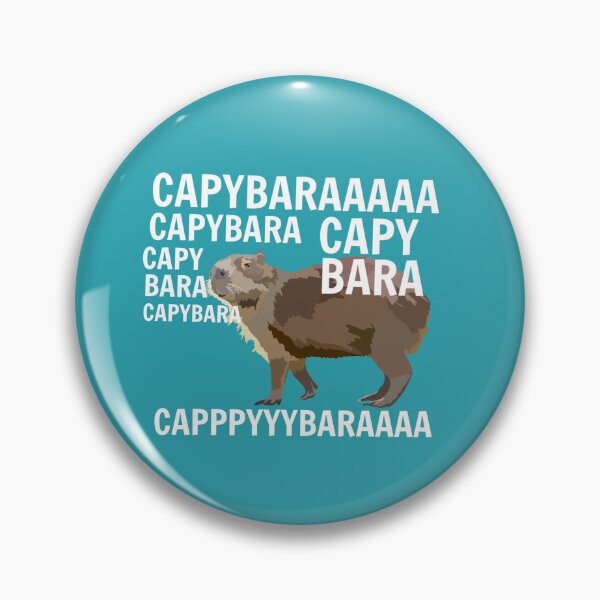 Item preview, C is for Capybara,Capybara – Gentle Giant of the Rodent World Illustration designed and sold by PrettylittlepastelUk.