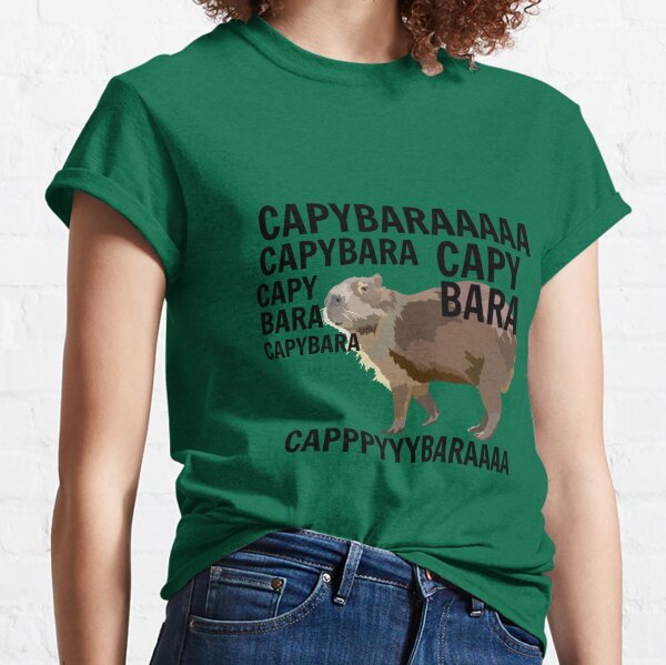 C ist für Capybara Classic T-Shirt