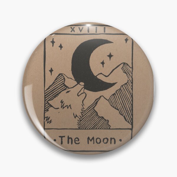Item preview, The Moon (Tarot Card)  designed and sold by mellowdreamer.