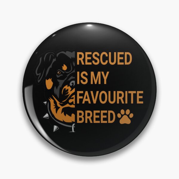 Item preview, Rescued is my favourite breed designed and sold by fattim3.