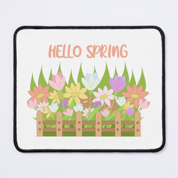 Item preview, spring flowers in the front garden designed and sold by YuYuKoroleva.