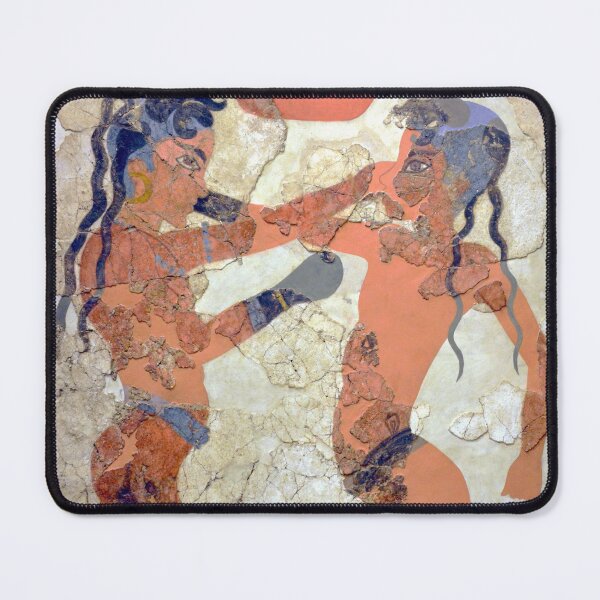 Item preview, Fresco from Akrotiri. Pugilists. cool boxers designed and sold by likiska.
