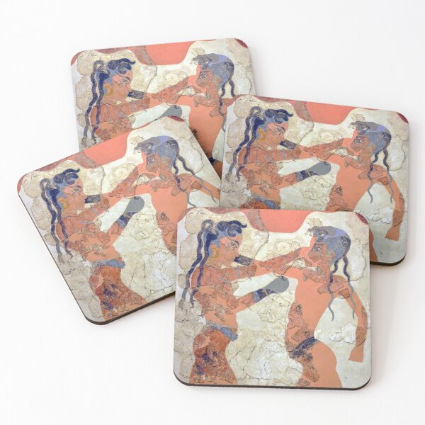 Item preview, Fresco from Akrotiri. Pugilists. cool boxers designed and sold by likiska.