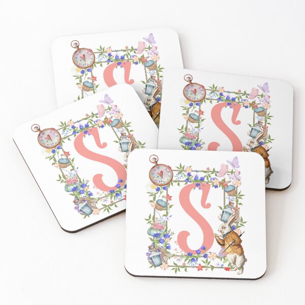 Item preview, White Rabbit, Alice in wonderland capital S designed and sold by Martzart.