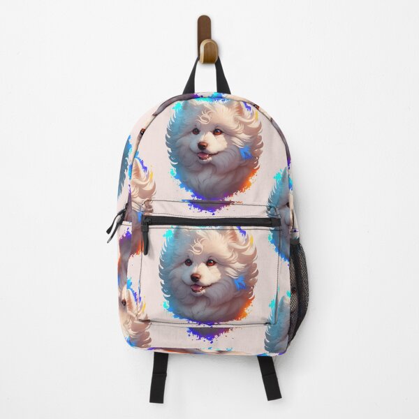 Item preview, cute and adorable samoyed pupies colorful designed and sold by muhamuha.