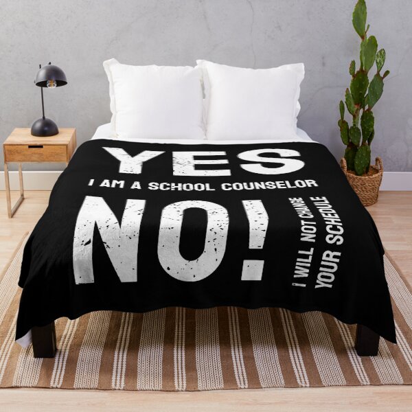 Item preview, Yes I Am A School Counselor No I Will Not Change Your Schedule Vintage Text designed and sold by bolkibox.