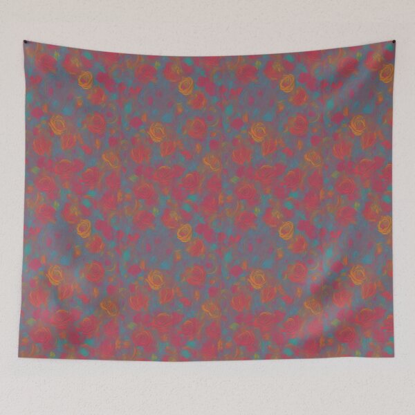 Item preview, Roses abstract creative art designed and sold by brilliant-com.