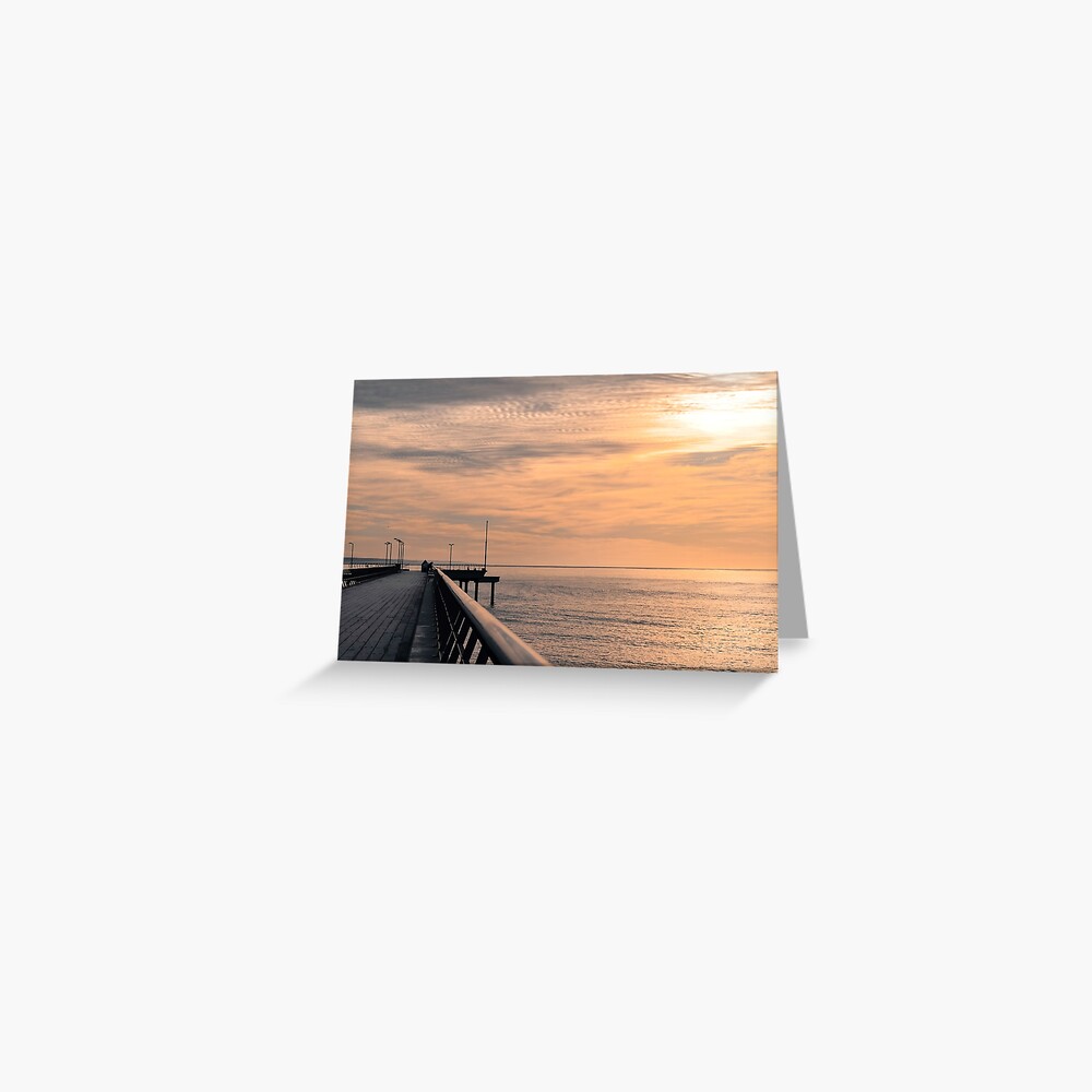 lorne pier, great ocean road, victoria, australia Greeting Card