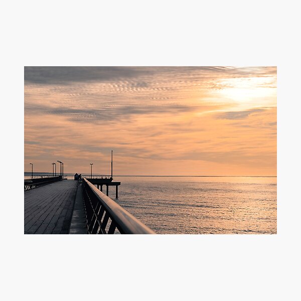 lorne pier, great ocean road, victoria, australia Photographic Print