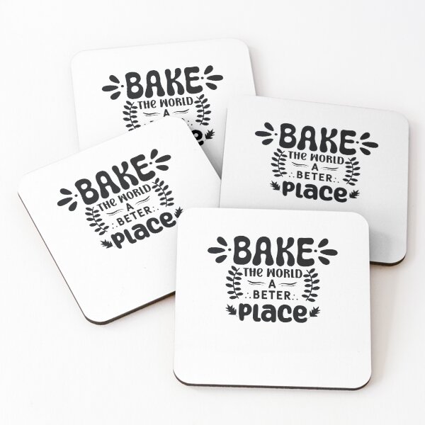 Item preview, You Bake The World A Better Place designed and sold by Artopea Studio.