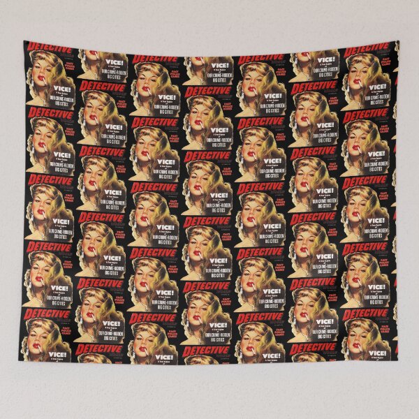 Item preview, Vintage Pulp Magazine Cover designed and sold by Hoorahville.